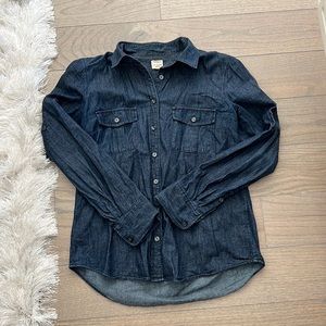 J. Crew chambray shirt